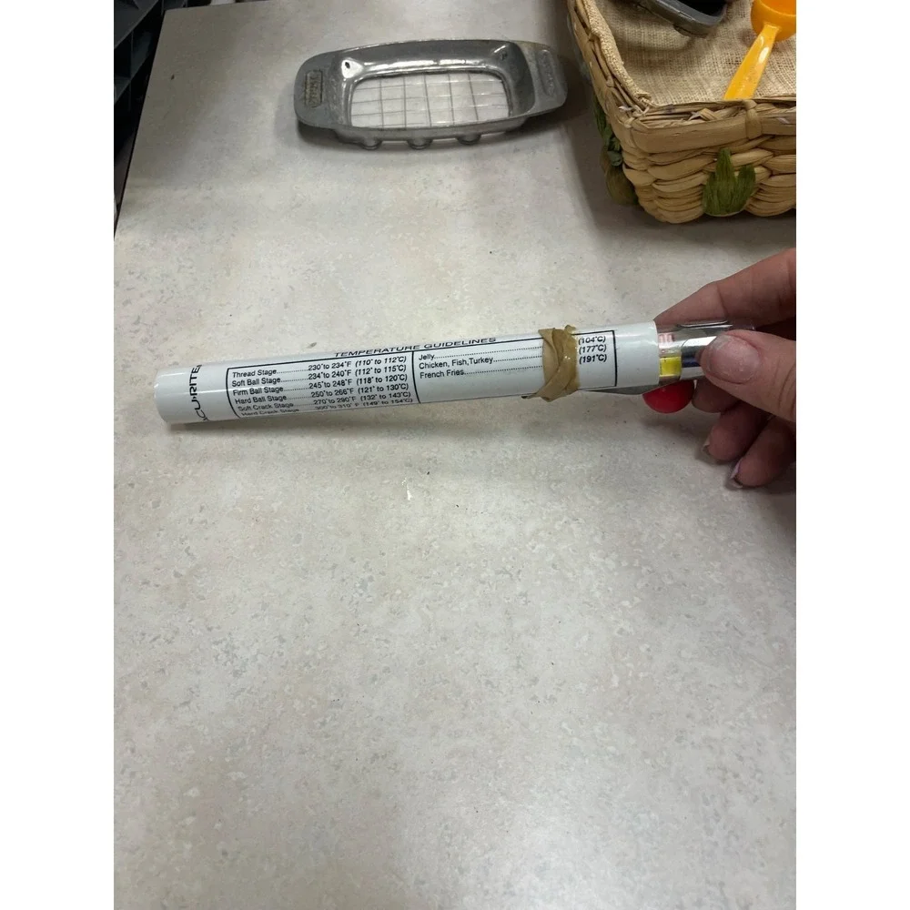 Vintage‎ ACU-RITE Classic Candy, Jelly & Deep Fry Thermometer
